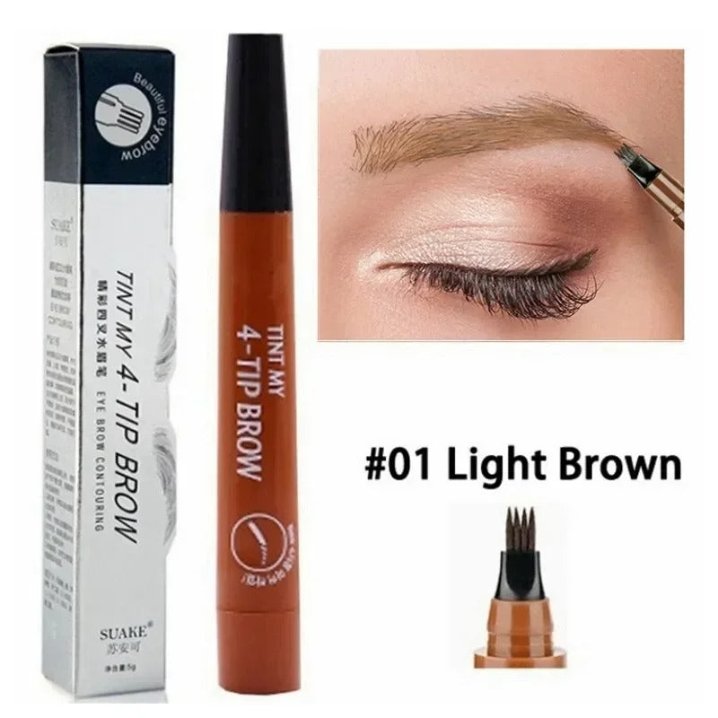 Unisex Waterproof Microblading Effect Eyebrow & Beard Pen