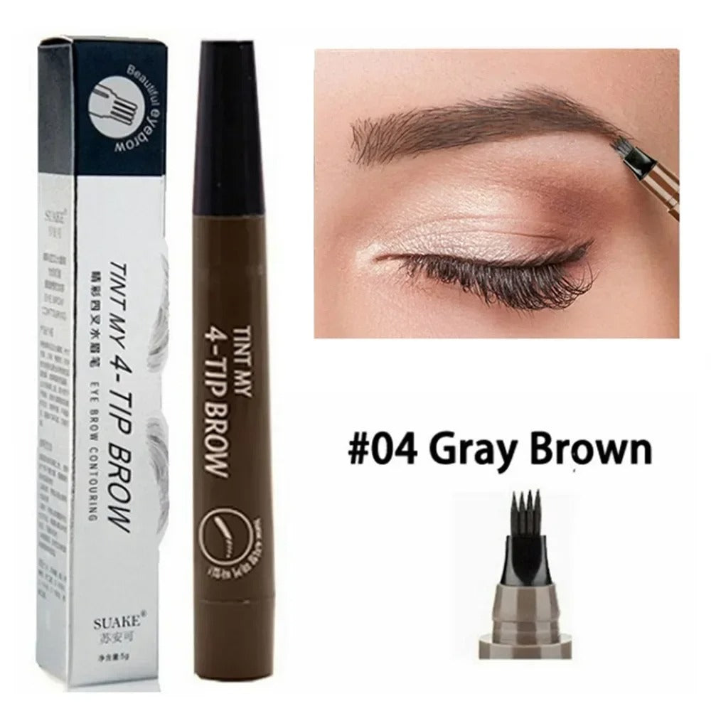 Unisex Waterproof Microblading Effect Eyebrow & Beard Pen