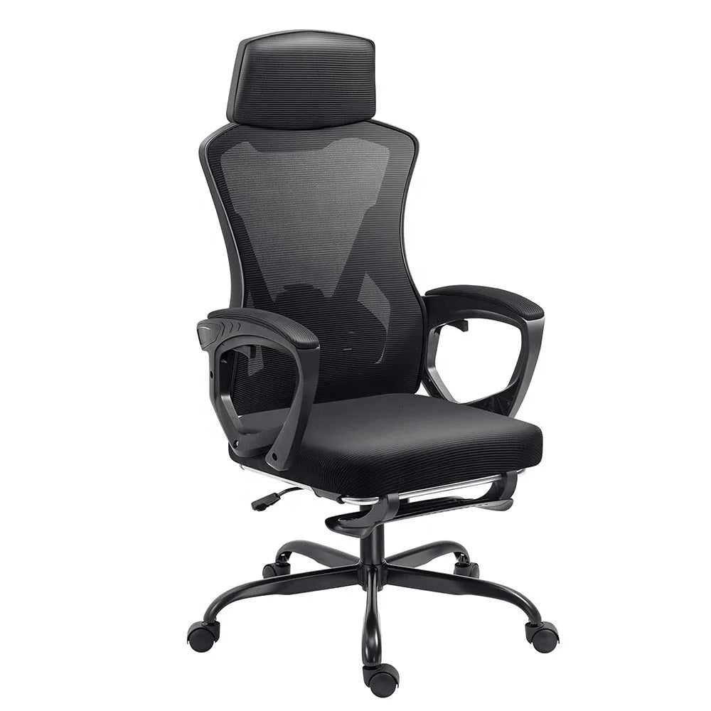 Premium Mesh Office Chair with Headrest for Maximum Comfort