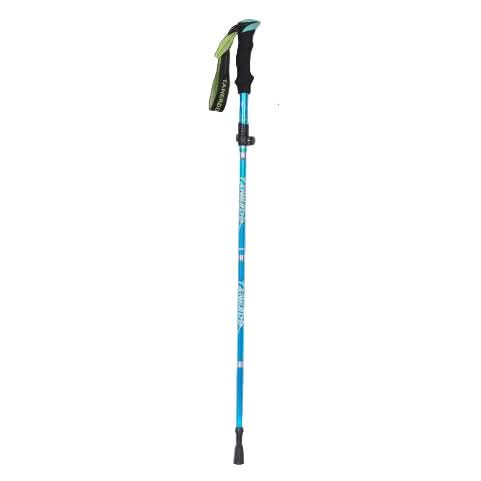 Heavy-duty adjustable trekking poles, built for long-lasting durability and stability on trails.
