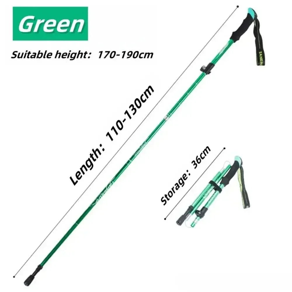 Professional-grade adjustable outdoor gear: trekking poles for confident trail navigation.