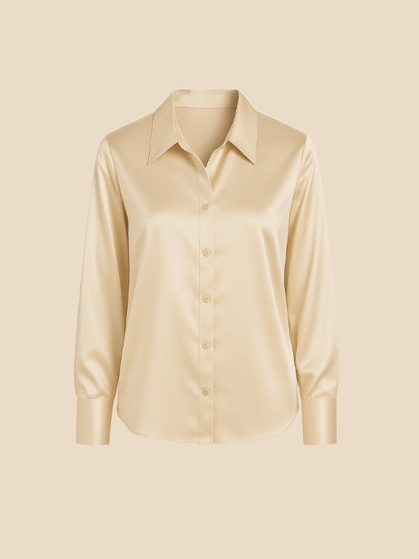 Smart Adriana long sleeve top, perfect for professional ladies' business casual.