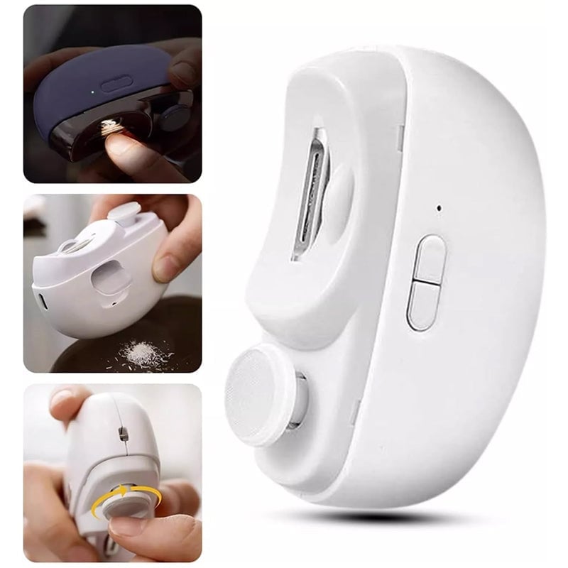Safety-first electric nail grooming for adult and infant, preventing accidental nicks and cuts