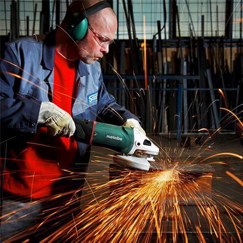 Flange nut for angle grinders, universal fit for fast disk changes, enhancing power tool functionality