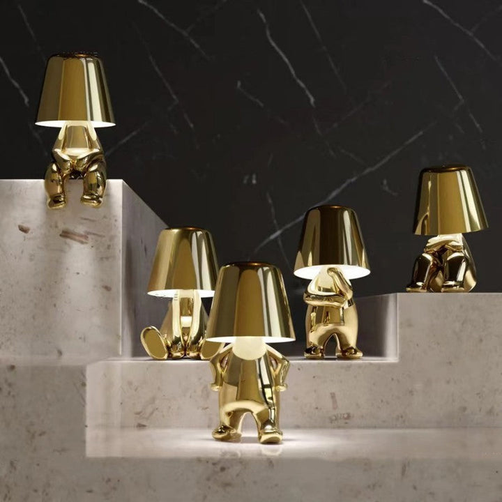 Artistic Dimmable Touch Control Table Lamp for modern decor, a stylish home accent.