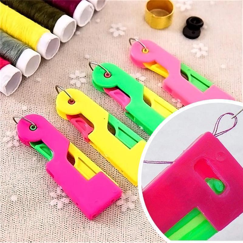 Automatic Needle Threader Aid for Sewing, perfect for quick and easy threading of sewing machine needles.