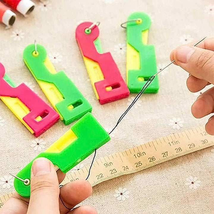 Innovative automatic needle threader aid, making sewing projects more efficient and enjoyable.