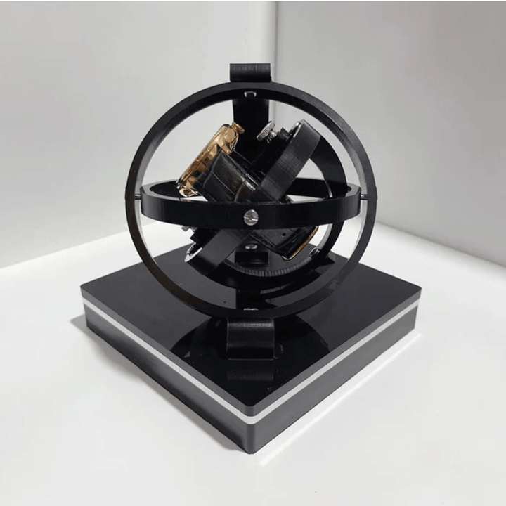 Silent automatic watch winder for optimal care & protection of valuable automatic watches. Enhance your home decor.