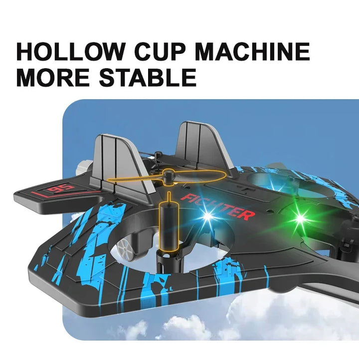 LED Quadcopter Drone for beginners, offering stable and fun remote control flying experiences.