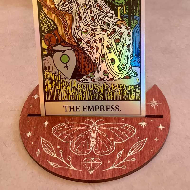 Tarot card deck for beginners, featuring vibrant illustrations and clear, easy-to-read text