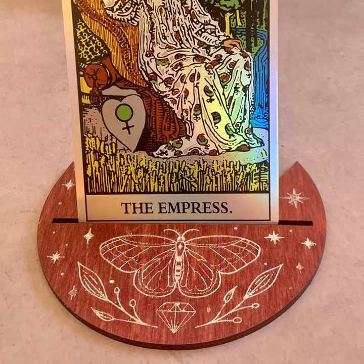 Tarot card deck for beginners, featuring vibrant illustrations and clear, easy-to-read text