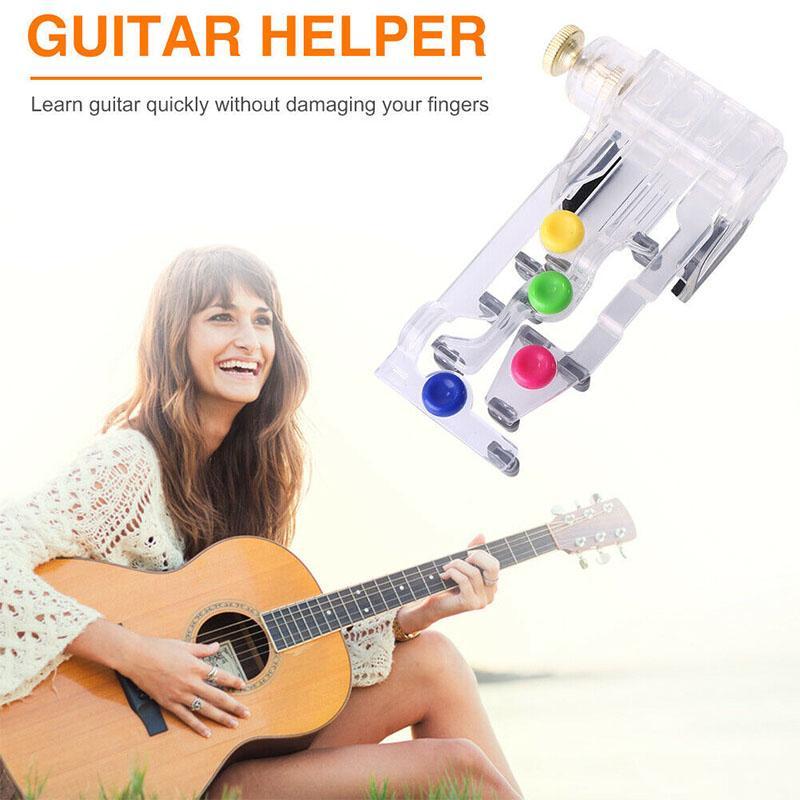 Practical guitar accessory, making chord learning accessible for any beginner musician.