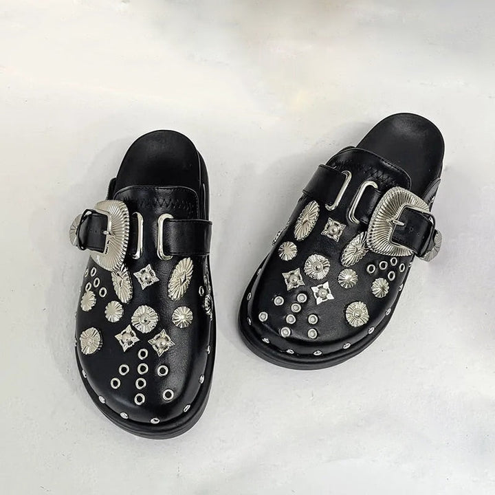 High platform black sandals for women, combining fashion-forward design with comfortable wear.