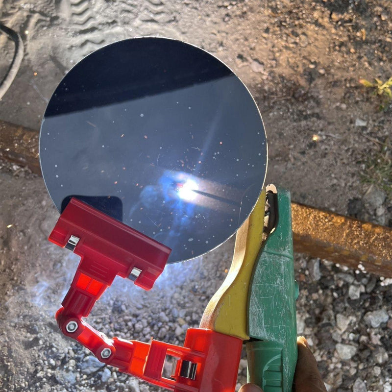 Blackout welding panel for eye protection during welding, universal fit tool accessory, plexiglass shield