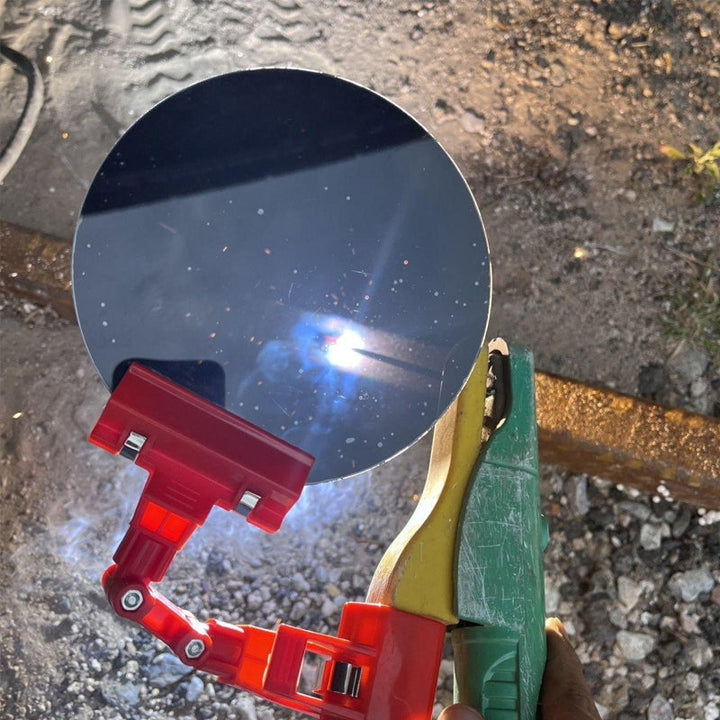 Blackout welding panel for eye protection during welding, universal fit tool accessory, plexiglass shield
