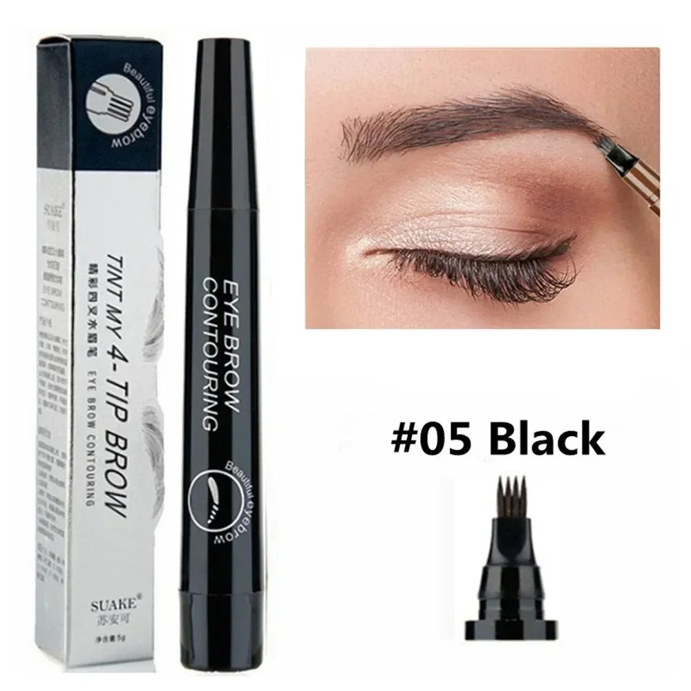 Unisex Waterproof Microblading Effect Eyebrow & Beard Pen