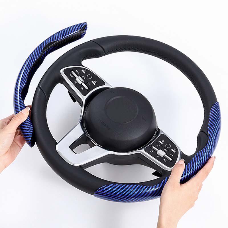 Carbon Fiber Steering Wheel Cover for Cars