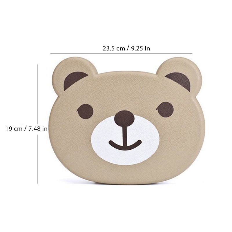 Kids' car table featuring a cartoon character, a convenient folding dinner plate for auto back seats.