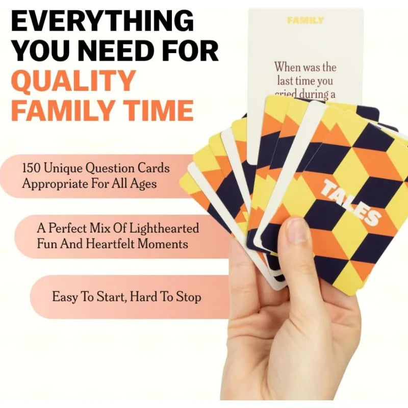 Educational Chatwell family conversation game for screen-free fun, promoting bonding & communication skills.