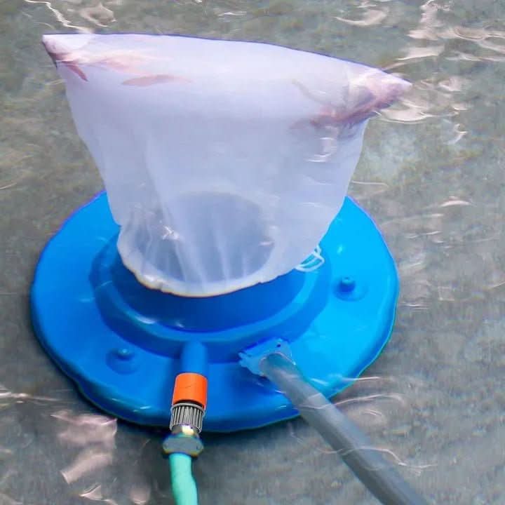 Powerful pool cleaner effectively removing leaves & debris, making outdoor cleaning easy & chemical-free.