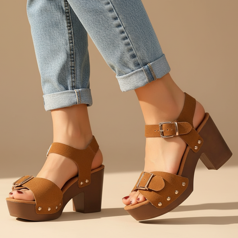 Women's Beverly orthopedic summer sandals: stable, comfortable, and chic with a modern adjustable design.