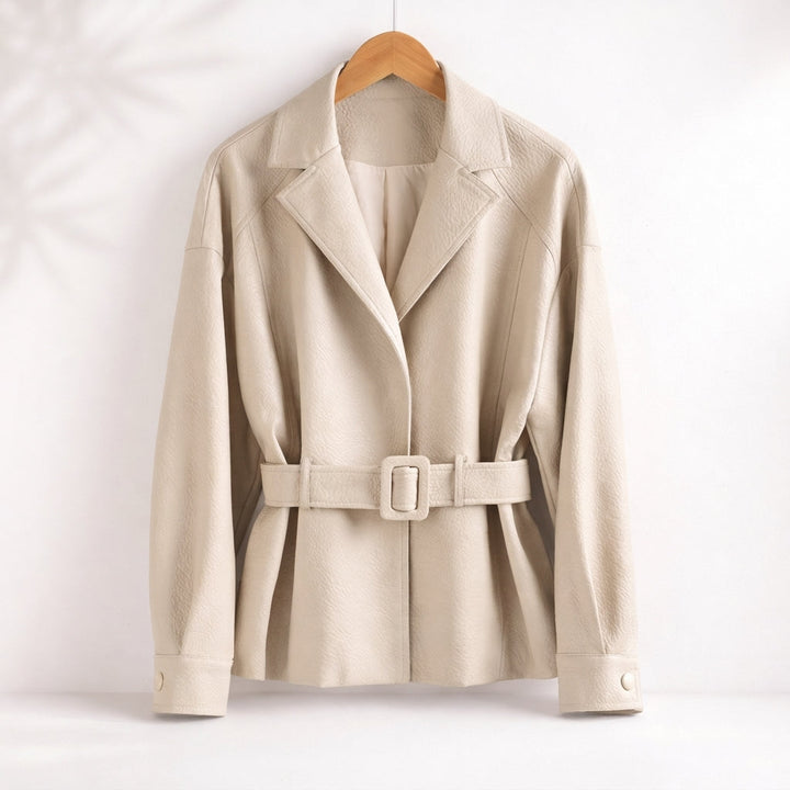 Warm black women's winter jacket, a versatile and stylish outerwear choice for cold weather elegance.