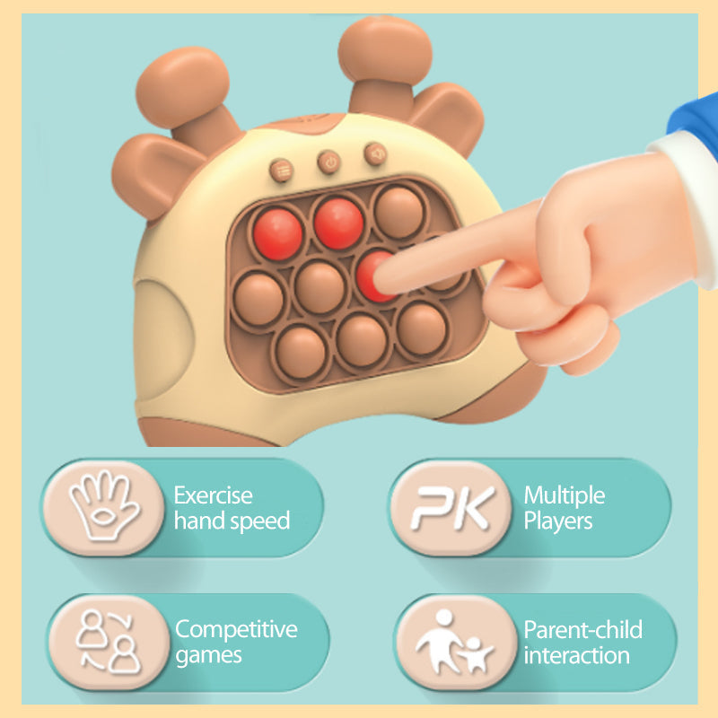 Interactive Electronic Pop Game Toy, ideal for sensory play and learning for children