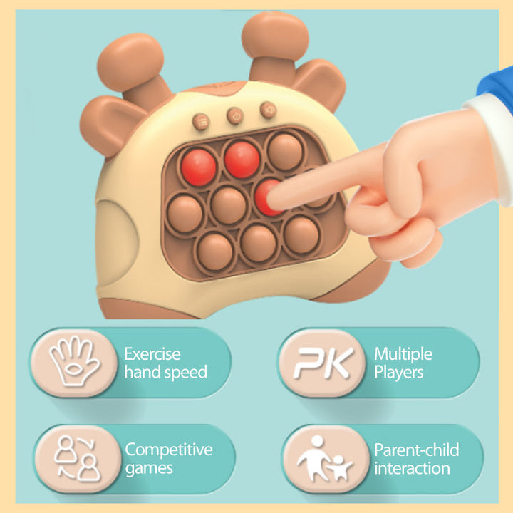 Interactive Electronic Pop Game Toy, ideal for sensory play and learning for children