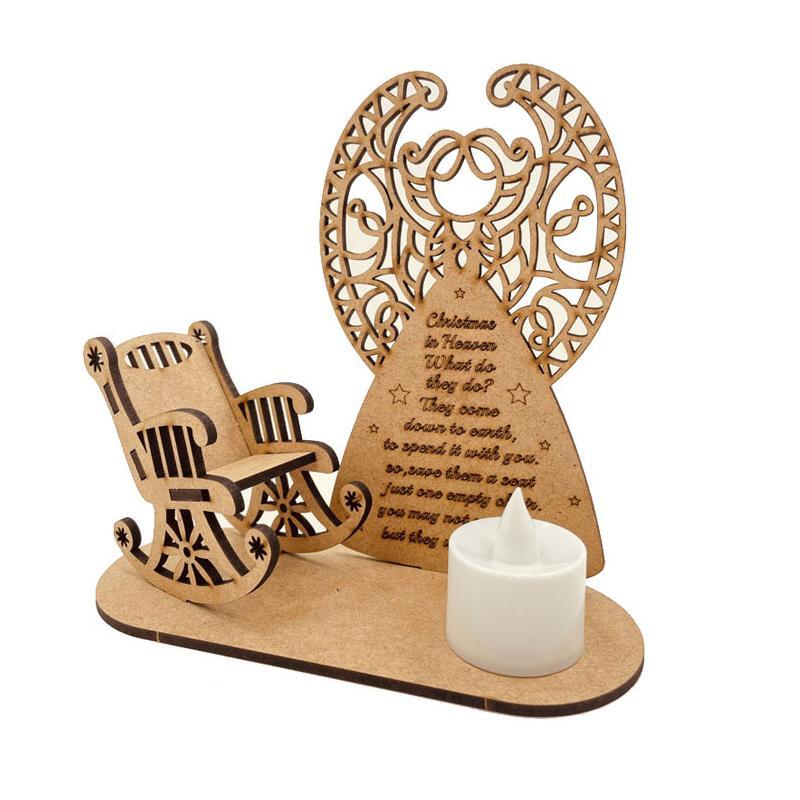 Christmas ornament and candle holder, a beautiful and heartfelt way to cherish memories during the holidays.