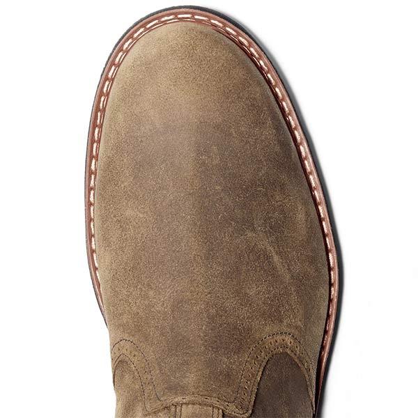 Men's Neron Chelsea boots, classic black, comfortable everyday footwear with signature elastic side.