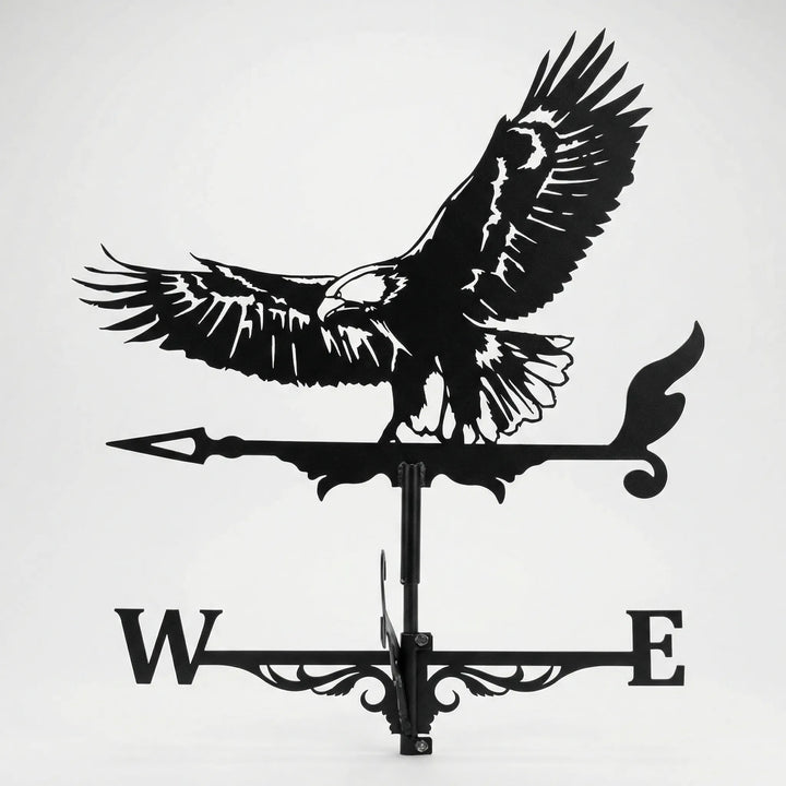 Detailed animal figure weathervane, a fun & functional garden accent.