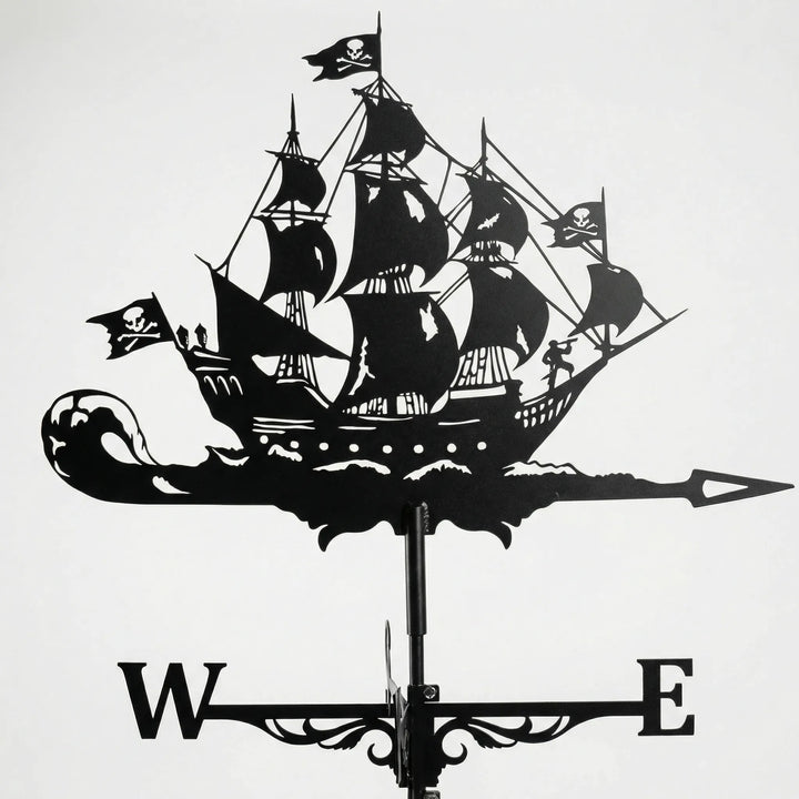 Weathervane showing N, S, E, W directions, a classic & practical outdoor ornament.