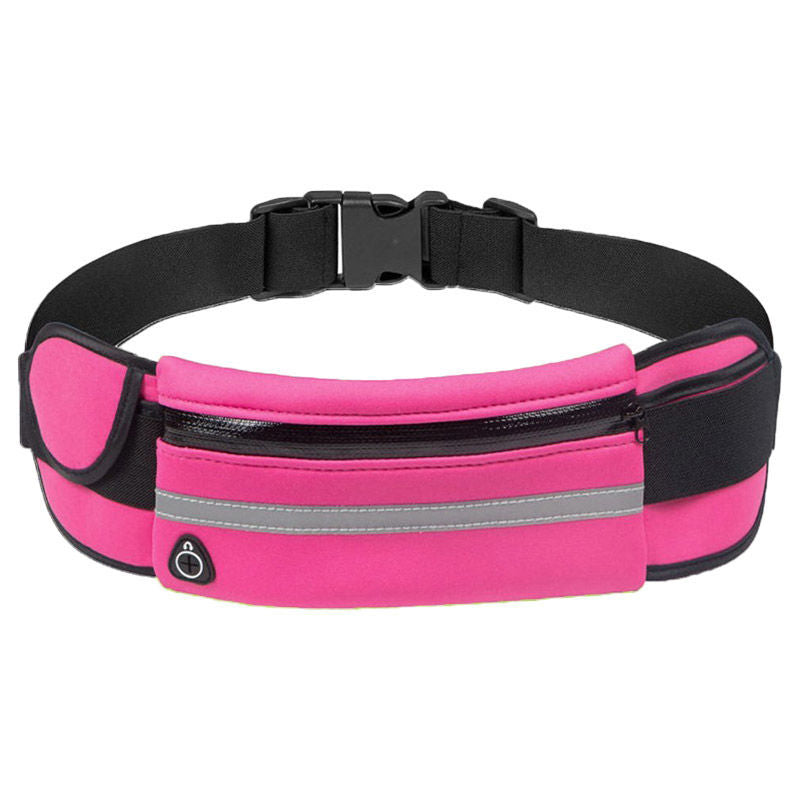 Unisex adjustable running waist belts (2-pack), water-resistant, designed for phone and active daily use.