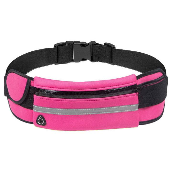 Unisex adjustable running waist belts (2-pack), water-resistant, designed for phone and active daily use.
