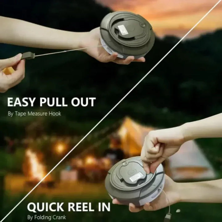 Bright, durable, and waterproof LED lantern, an essential emergency light for camping, hiking, and outdoor trips.