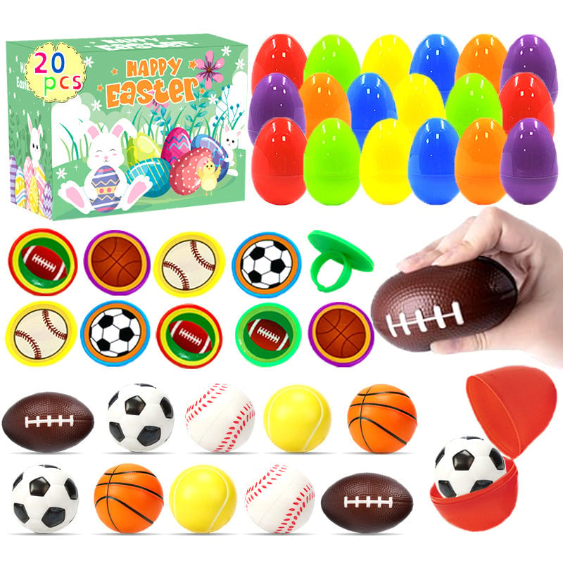 Kids' favorite Easter surprise: prefilled eggs brimming with cool toys & stickers