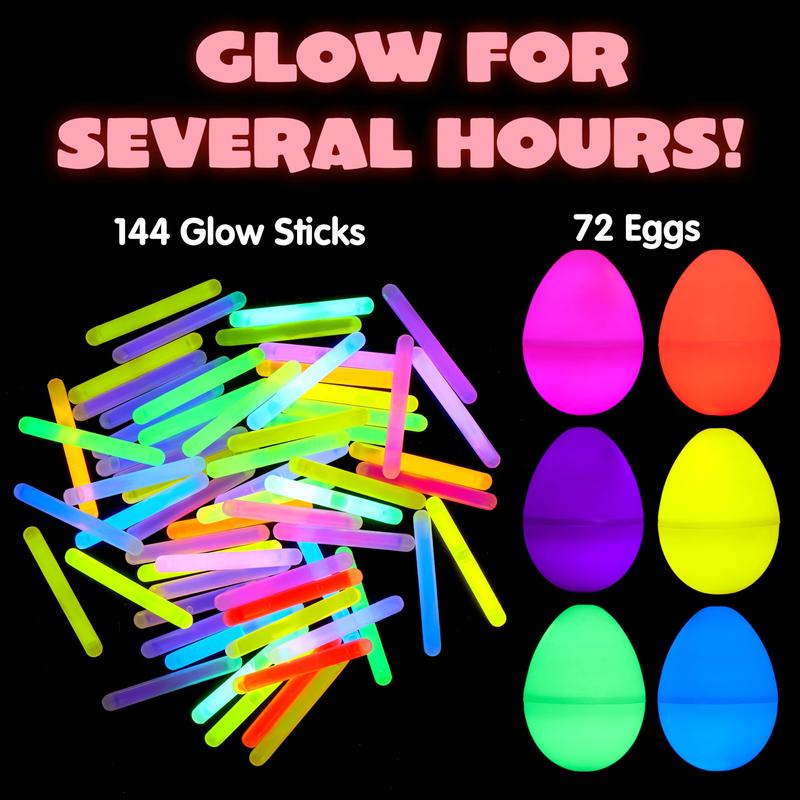 Durable prefilled Easter eggs, designed for endless fun during an egg hunt with toys & stickers