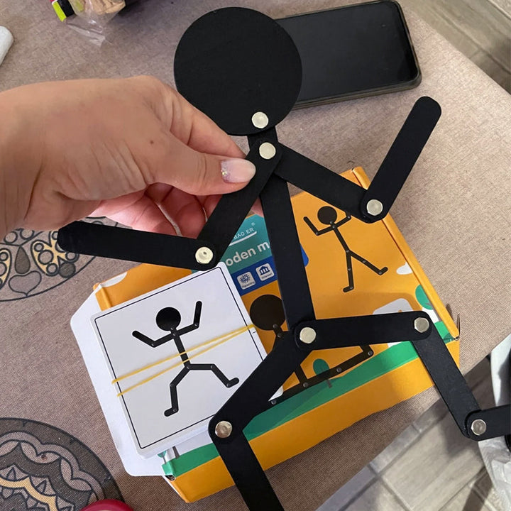 Toddler playing with eco-friendly wooden animal shape sorter puzzle toy