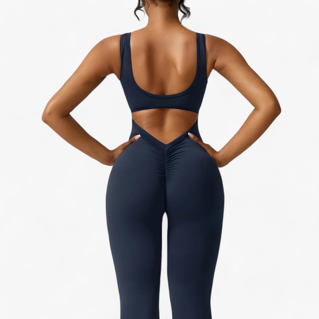 Soft cotton blend women's jumpsuit, perfect for all-day comfort.
