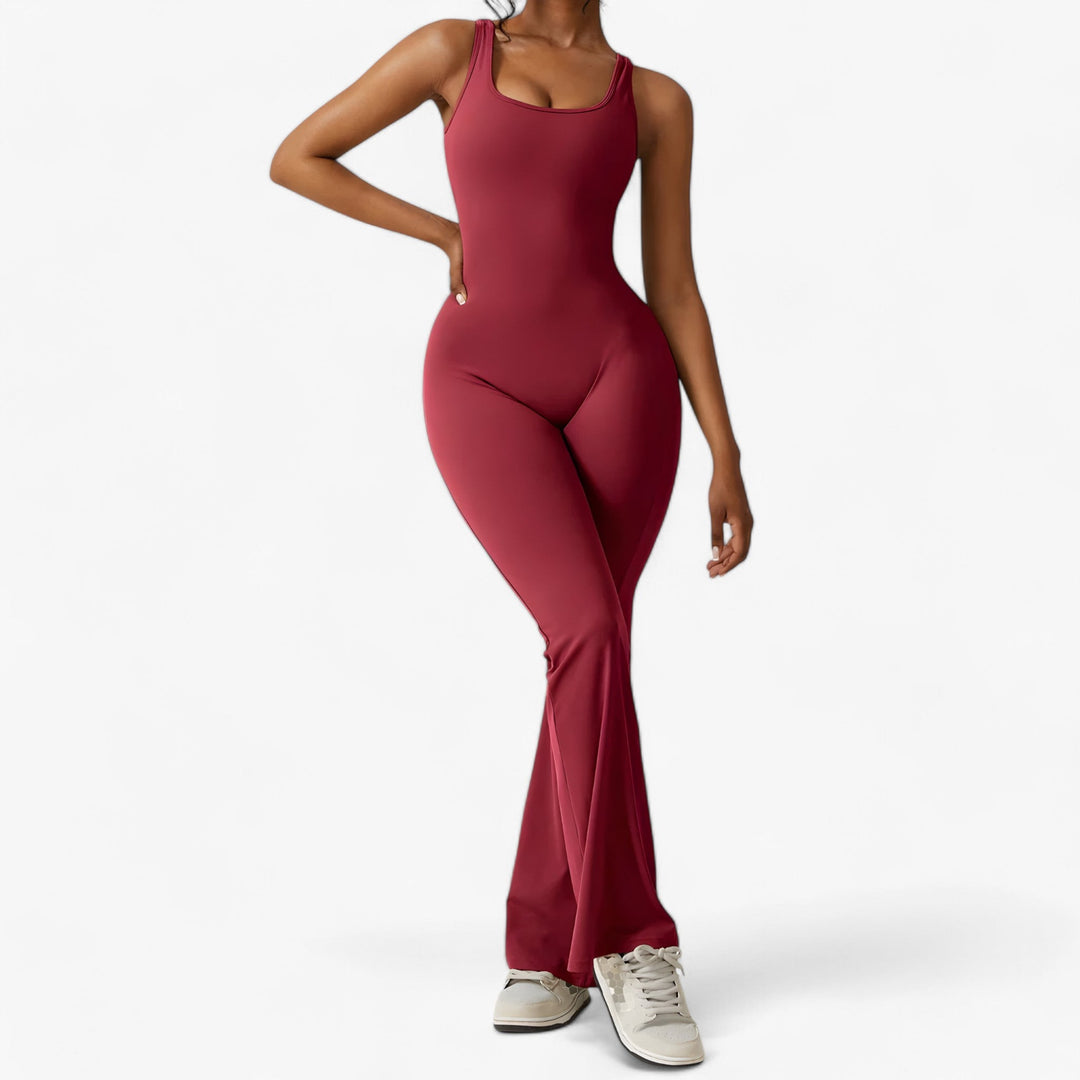 Fashionable everyday women's jumpsuit, providing versatile styling options.