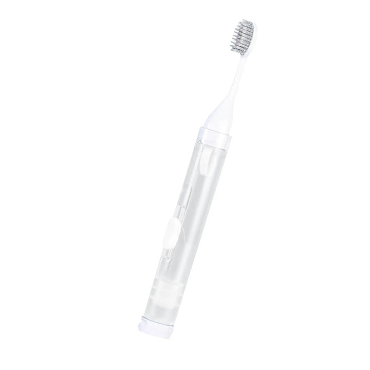Travel-friendly 3-in-1 dental tool, teal, ensuring optimal oral health wherever you are