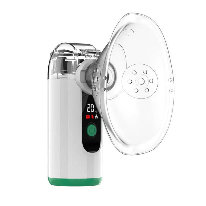 Health accessory: Personal mist inhaler for respiratory relief, offering quiet, easy breathing therapy.