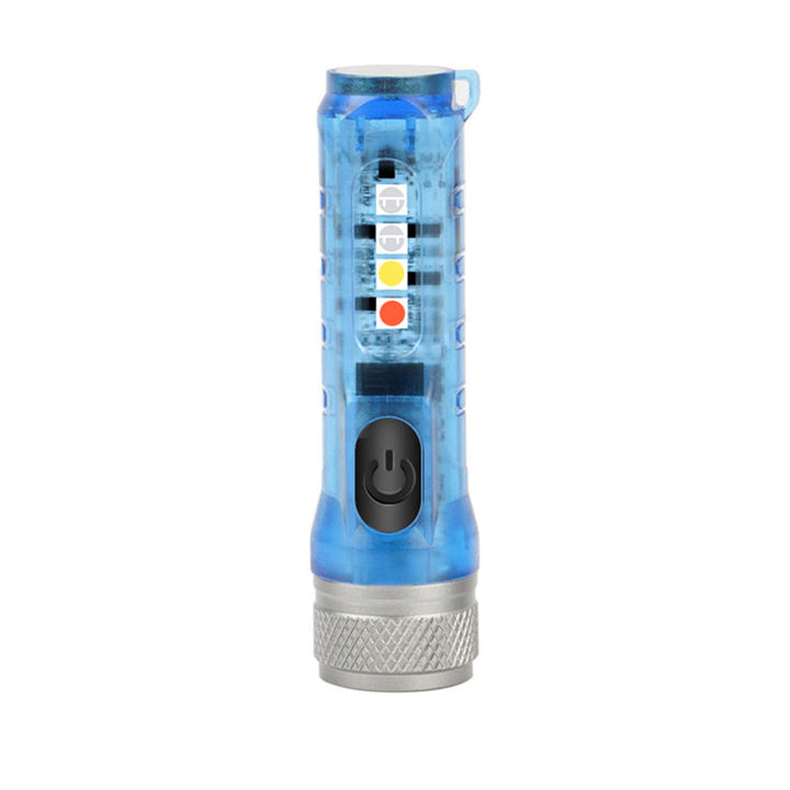 Everyday carry utility flashlight, mini LED, rechargeable, built for durability and portable use.