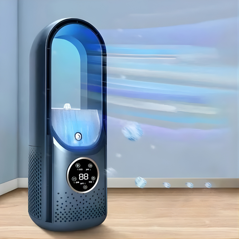 Versatile quiet room cooler, compact personal AC suitable for any indoor living space.