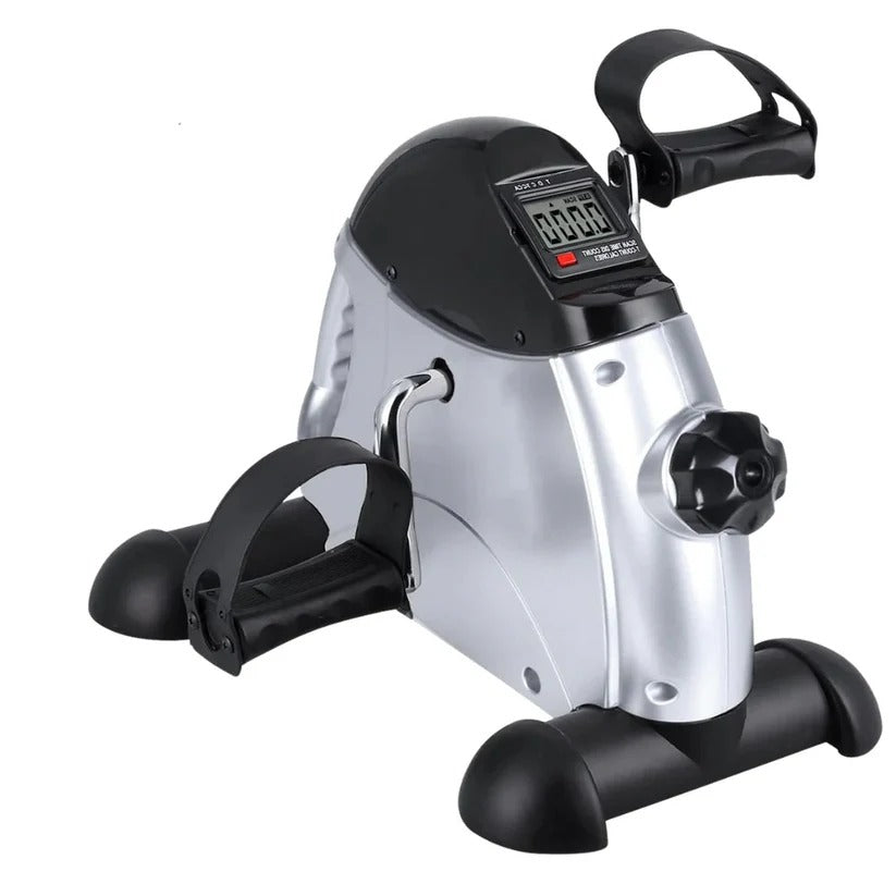 Image showing compact under-desk pedal exerciser with LCD display, promoting active sitting.