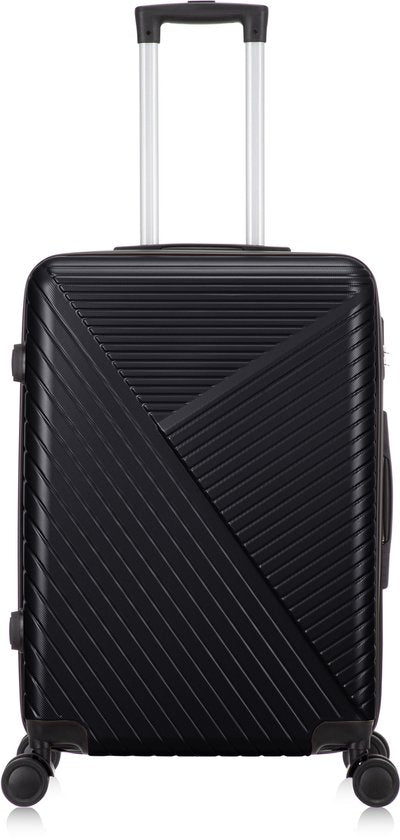 Cordoba hard-shell spinner luggage gliding smoothly, demonstrating its agile spinner wheels.