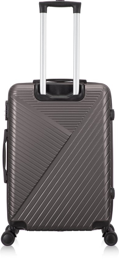Cordoba hard-shell luggage with smooth spinner wheels for effortless navigation through airports.