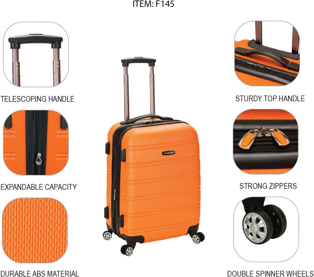 Unisex Cotton Candy expandable hardside carry-on luggage, stylish and practical for all travelers.