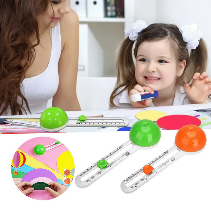 Adjustable Circle Cutter for crafting, perfect for various paper and fabric art supplies and hobbies.