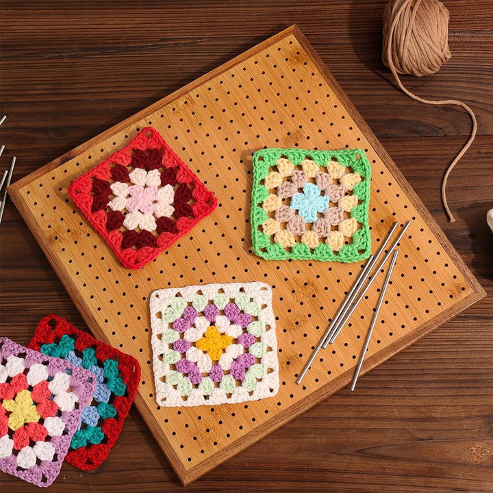 Complete crochet blocking and knitting tool kit, perfect gift for crafters and DIY enthusiasts